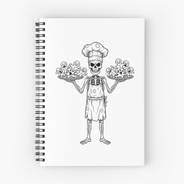 Item preview, Skeletal gingerbread baker on vacation designed and sold by JonysCreativeDesigns.