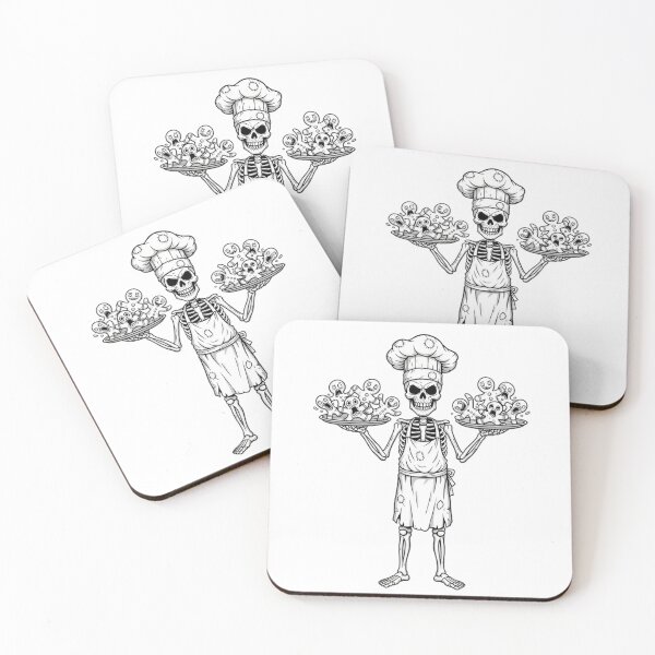 Item preview, Skeletal gingerbread baker on vacation designed and sold by JonysCreativeDesigns.