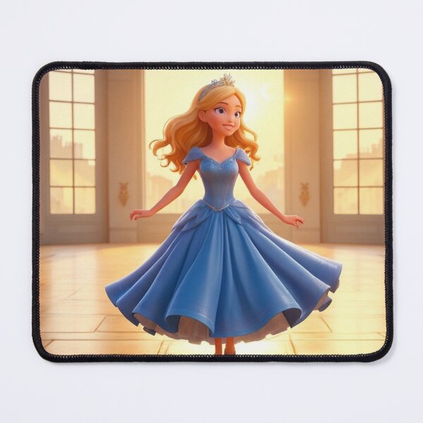 Item preview, Cinderella Getting Ready – Magical Dress Transformation Art designed and sold by HopaHope.