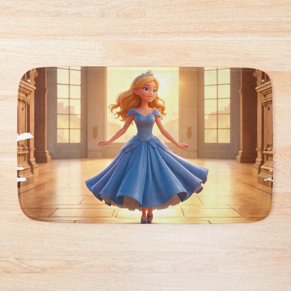 Item preview, Cinderella Getting Ready – Magical Dress Transformation Art designed and sold by HopaHope.