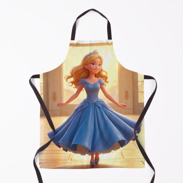 Item preview, Cinderella Getting Ready – Magical Dress Transformation Art designed and sold by HopaHope.