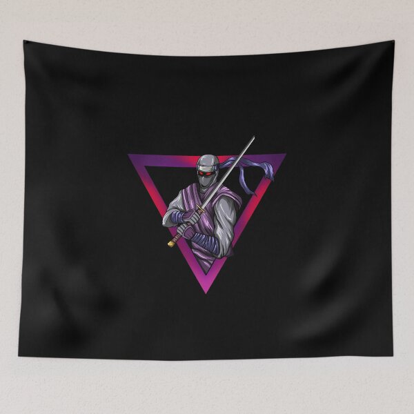 Item preview, Ninja Assassin Katana Art - Samurai Warrior Sword Design - Japanese Anime Style designed and sold by leen12 Art Designs Prints.