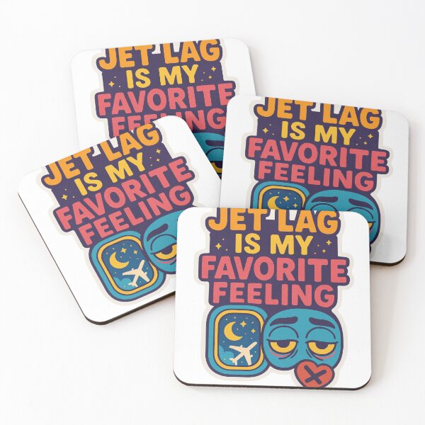 Item preview, Jetlag Is My Favorite Feeling Adventure Vintage Travel designed and sold by Retro-Anime9.
