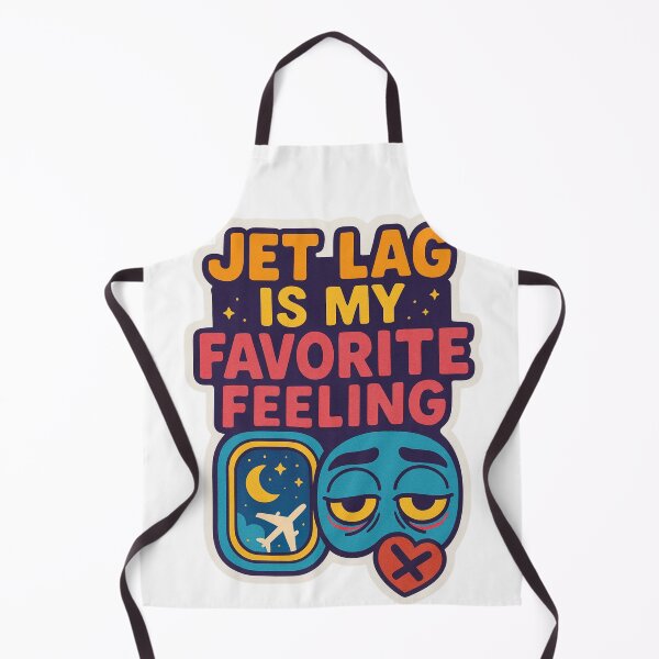 Item preview, Jetlag Is My Favorite Feeling Adventure Vintage Travel designed and sold by Retro-Anime9.