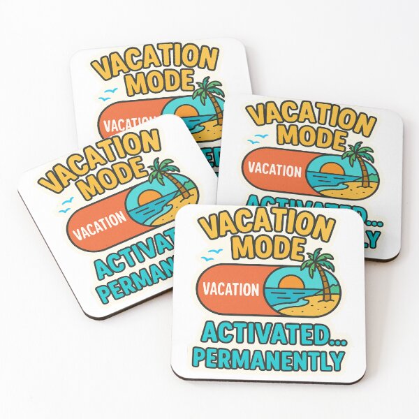 Item preview, Vacation Mode Activated… Permanently Adventure Vintage Travel designed and sold by Retro-Anime9.