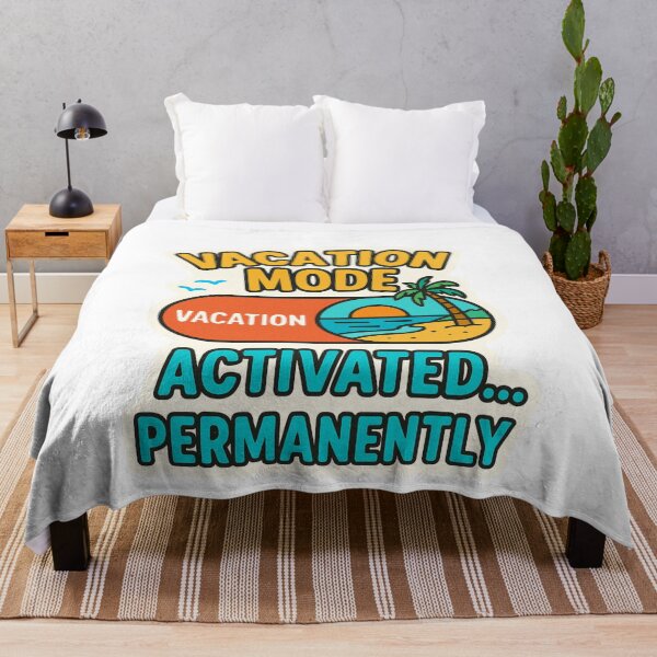 Item preview, Vacation Mode Activated… Permanently Adventure Vintage Travel designed and sold by Retro-Anime9.