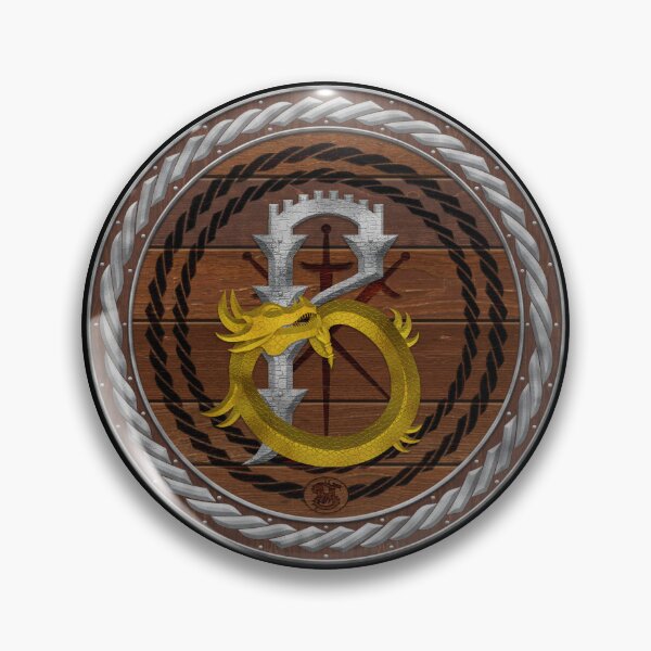 Item preview, Letter B of the Dragonfont Initial Capital Monogram on Shield Frame Silver 1 designed and sold by Swabcraft.