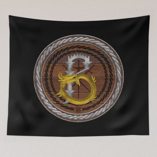 Item preview, Letter B of the Dragonfont Initial Capital Monogram on Shield Frame Silver 1 designed and sold by Swabcraft.