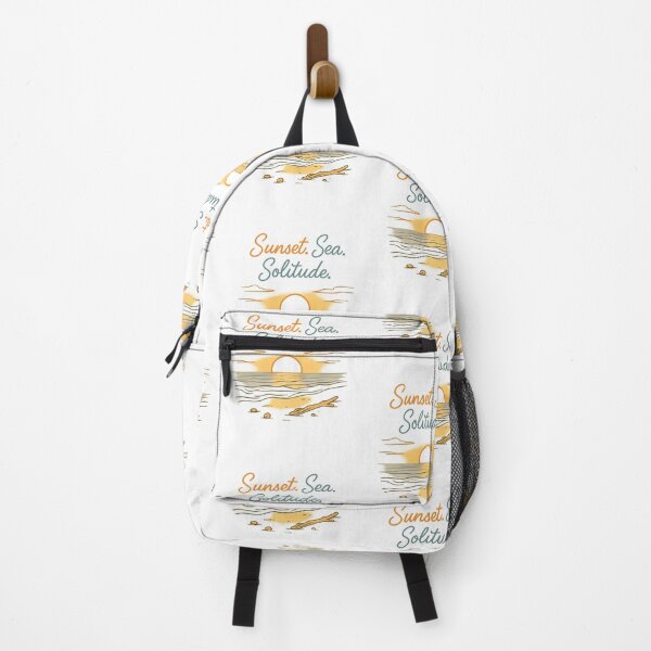 Item preview, Sunset Sea Solitude Adventure Vintage Travel designed and sold by Retro-Anime9.
