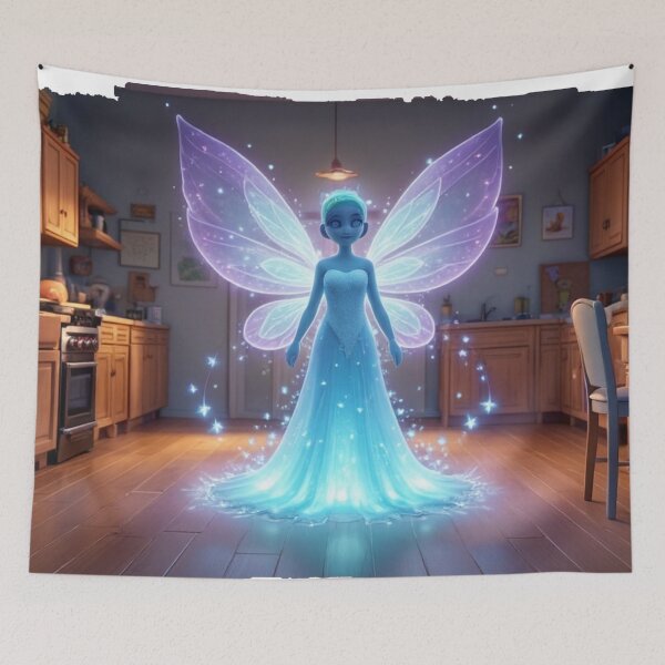 Item preview, Angel Cinderella – Heavenly Fairytale Princess Art designed and sold by HopaHope.