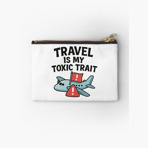 Item preview, Travel Is My Toxic Trait Adventure Vintage Travel designed and sold by Retro-Anime9.
