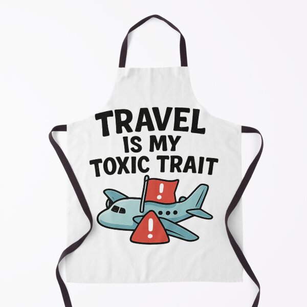 Item preview, Travel Is My Toxic Trait Adventure Vintage Travel designed and sold by Retro-Anime9.