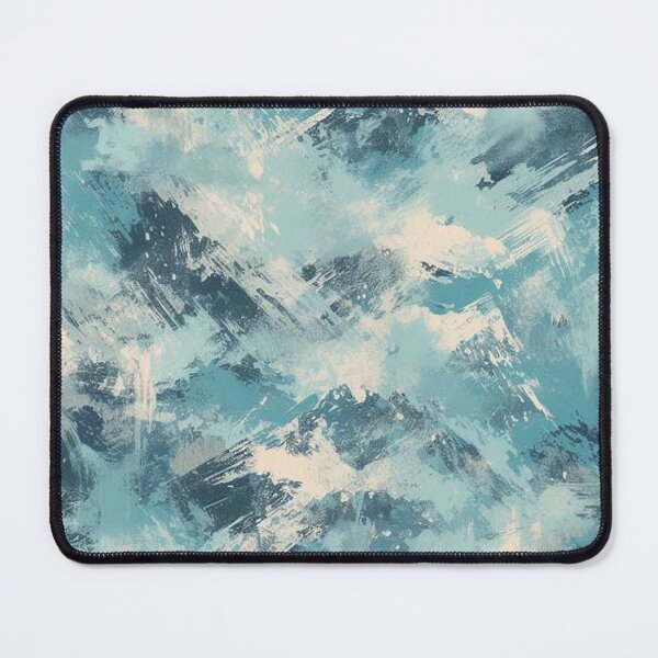 Item preview, Grungy Blue Abstract designed and sold by Myra365Art.