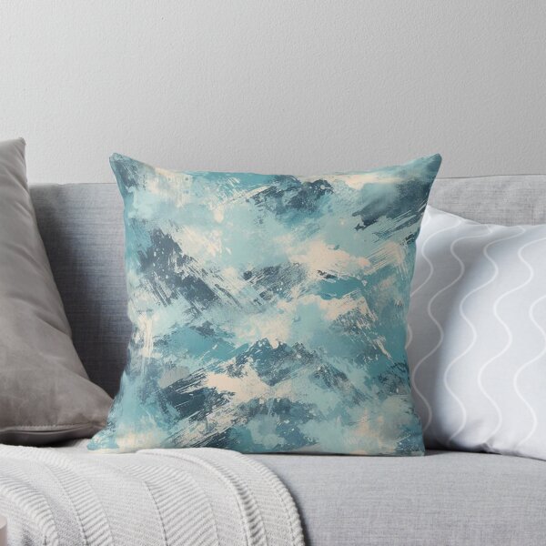 Item preview, Grungy Blue Abstract  designed and sold by Myra365Art.