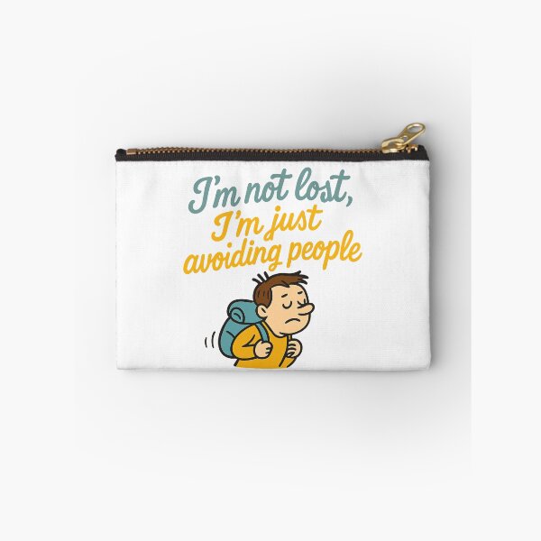 Item preview, I’m Not Lost, I’m Just Avoiding People Adventure Vintage Travel designed and sold by Retro-Anime9.