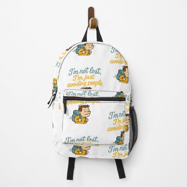 Item preview, I’m Not Lost, I’m Just Avoiding People Adventure Vintage Travel designed and sold by Retro-Anime9.