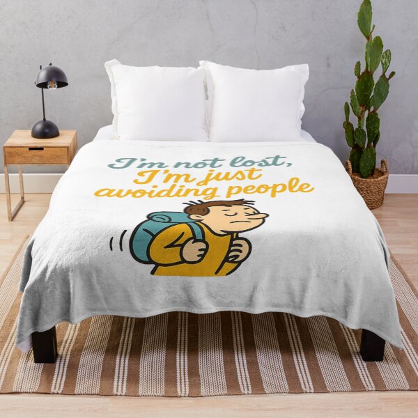 Item preview, I’m Not Lost, I’m Just Avoiding People Adventure Vintage Travel designed and sold by Retro-Anime9.