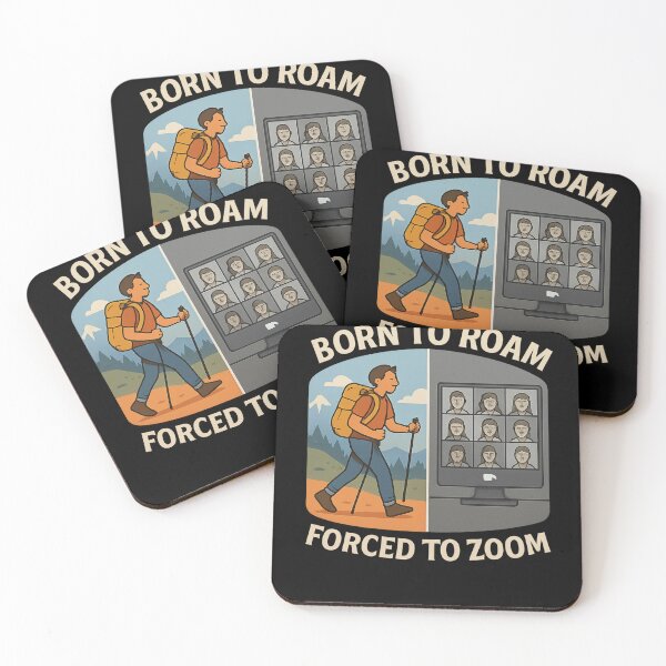 Item preview, Born to Roam, Forced to Zoom Adventure Vintage Travel designed and sold by Retro-Anime9.