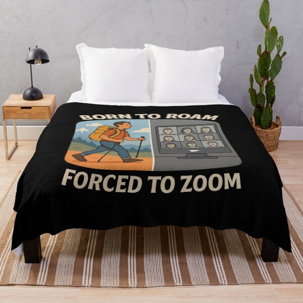 Item preview, Born to Roam, Forced to Zoom Adventure Vintage Travel designed and sold by Retro-Anime9.