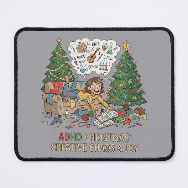 Item preview, ADHD Christmas Chaos designed and sold by Uglyandcute.