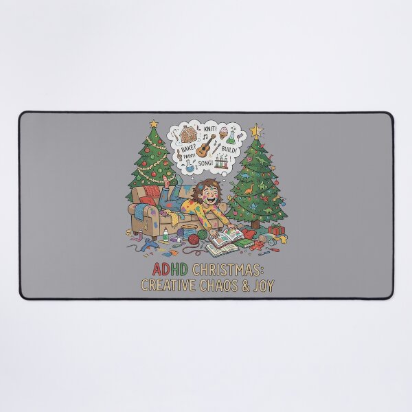 Item preview, ADHD Christmas Chaos designed and sold by Uglyandcute.