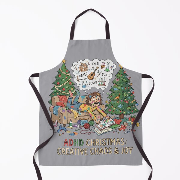 Item preview, ADHD Christmas Chaos designed and sold by Uglyandcute.
