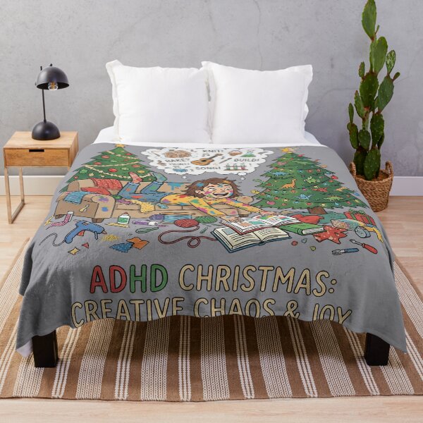 Item preview, ADHD Christmas Chaos designed and sold by Uglyandcute.