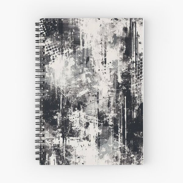 Item preview, Grungy Black Abstract  designed and sold by Myra365Art.
