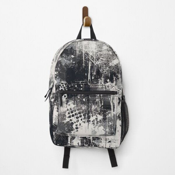 Item preview, Grungy Black Abstract designed and sold by Myra365Art.