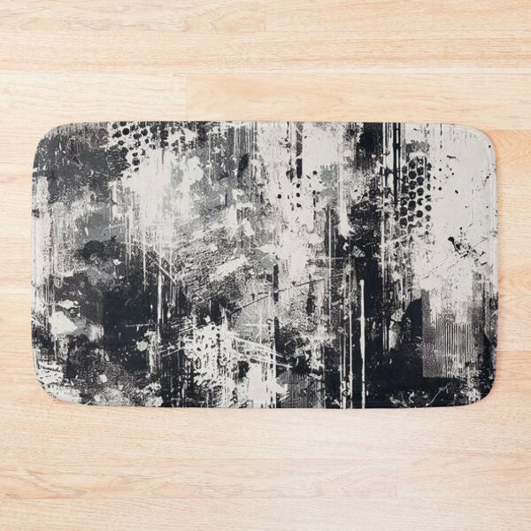 Item preview, Grungy Black Abstract  designed and sold by Myra365Art.