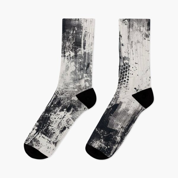 Item preview, Grungy Black Abstract  designed and sold by Myra365Art.
