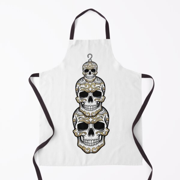 Item preview, Pile of skeleton skull ornaments designed and sold by JonysCreativeDesigns.