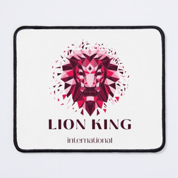 Item preview, Red Lion Polygonal Logo "Lion King International" designed and sold by joseharry.