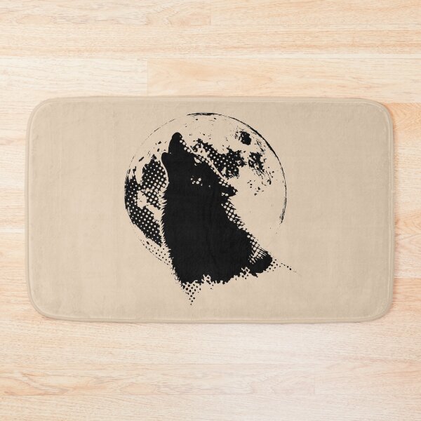 Item preview, Moon Howl Blk designed and sold by UrbanPrts.