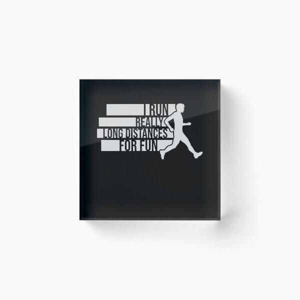 Item preview, I Run Really Long Distances For Fun Marathon Sport designed and sold by shirt-o-mat.