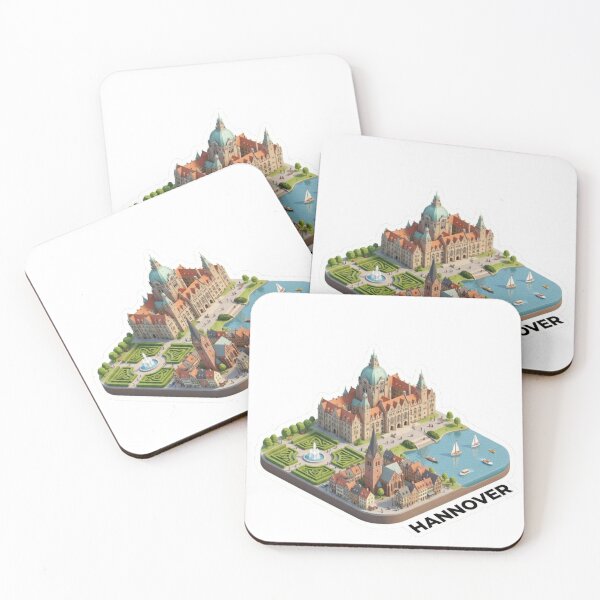 Item preview, City Sticker Hannover Germany designed and sold by HoseIgnacio.