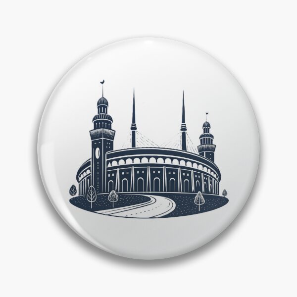 Item preview, Elegant Stadium Illustration – Modern Architectural Sports Art designed and sold by RAVisuals.