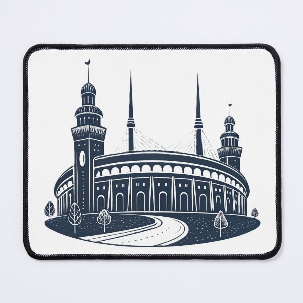 Item preview, Elegant Stadium Illustration – Modern Architectural Sports Art designed and sold by RAVisuals.