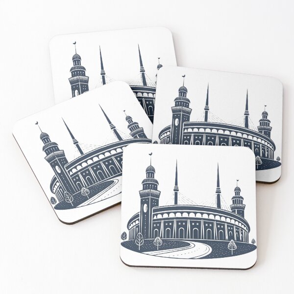 Item preview, Elegant Stadium Illustration – Modern Architectural Sports Art designed and sold by RAVisuals.