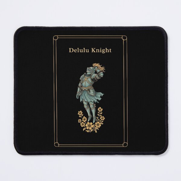 Item preview, Delulu Knight Funny Gothic Knight Medieval Fantasy Gen Alpha Slang designed and sold by DemureArtsy.