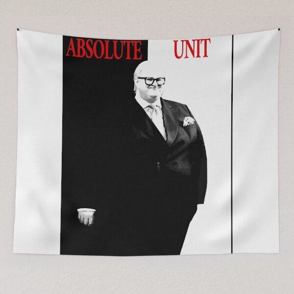 Item preview, Absolute Unit Meme: Scarface Tony Montana  designed and sold by FuzzyDesigns.