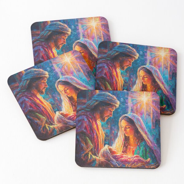 Item preview, Nativity Scene with Mary and Joseph designed and sold by Savannah Gibbs.