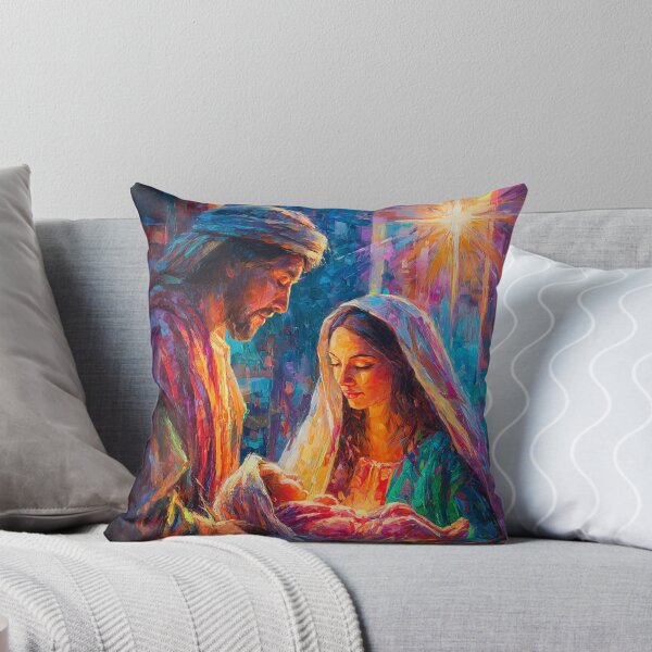 Item preview, Nativity Scene with Mary and Joseph designed and sold by Savannah Gibbs.