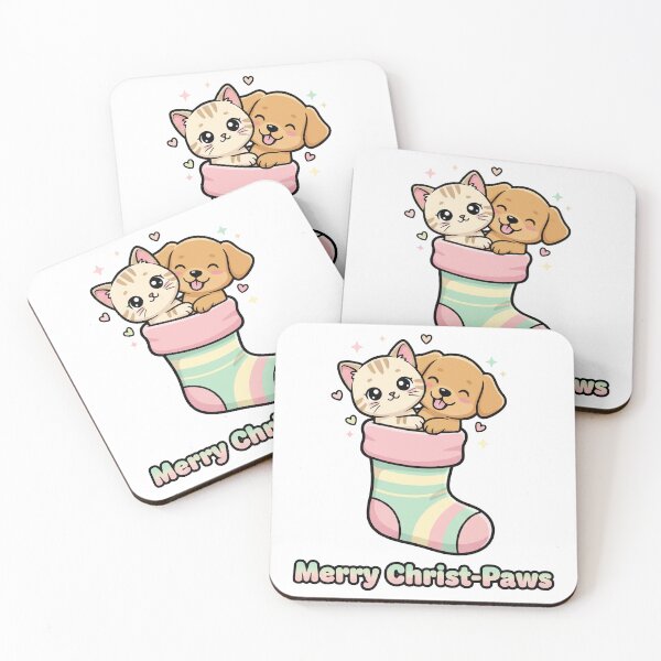 Item preview, Kawaii Cat and Dog  designed and sold by ClubofStitches.