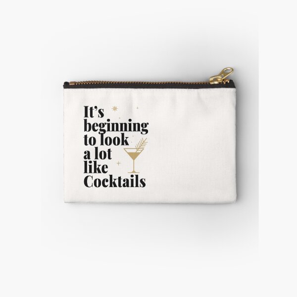 Item preview, It’s beginning to look a lot like cocktails party design designed and sold by It's all about SHE.