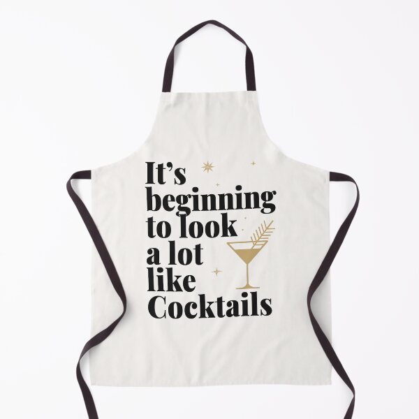 Item preview, It’s beginning to look a lot like cocktails party design designed and sold by It's all about SHE.