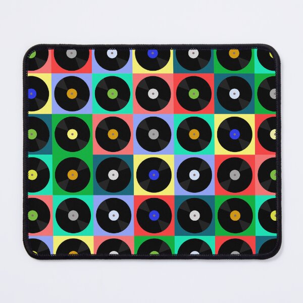 Item preview, Retro Vinyl Records Pop Art Grid designed and sold by DeeLulu.