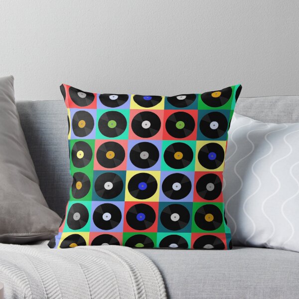 Item preview, Retro Vinyl Records Pop Art Grid designed and sold by DeeLulu.