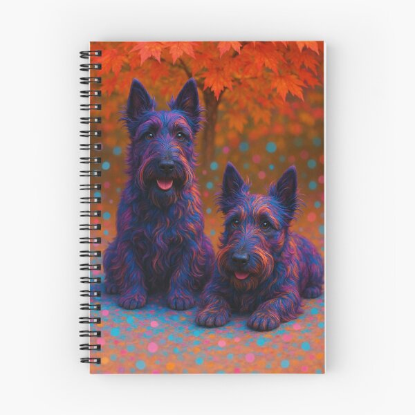 Item preview, Psychedelic Scottish Terrier Dogs – Vibrant Colorful Pet Art designed and sold by IsyLaneDesign.