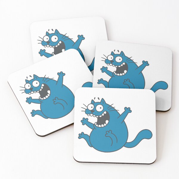 Item preview, crazy cat designed and sold by SoftAsaGrap.